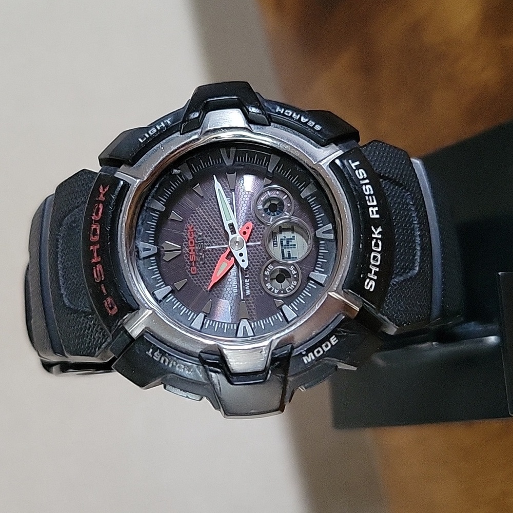 G-Shock Tough Solar Analog/Digital WaveCeptor Watch - GW-1500A-1AV